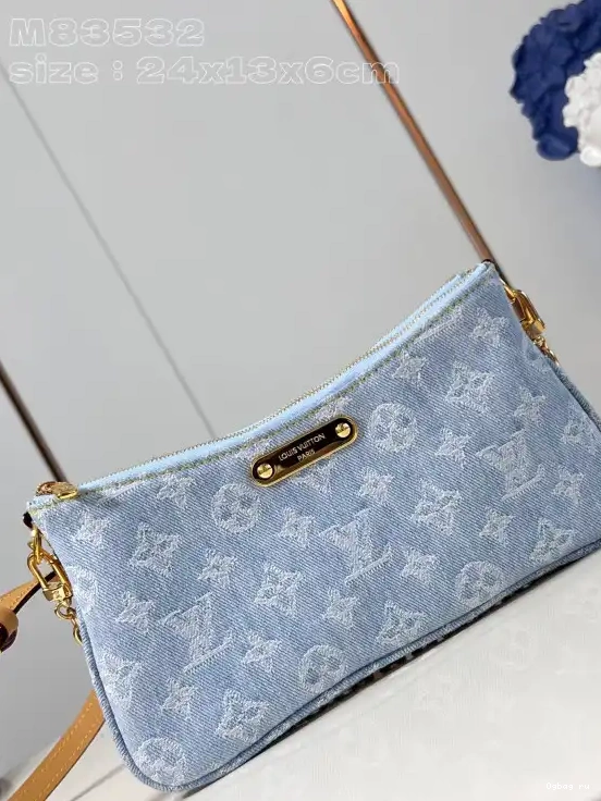 -24.5*13.5*6.5CM pochette double VUITTON LOUIS Liv 0616